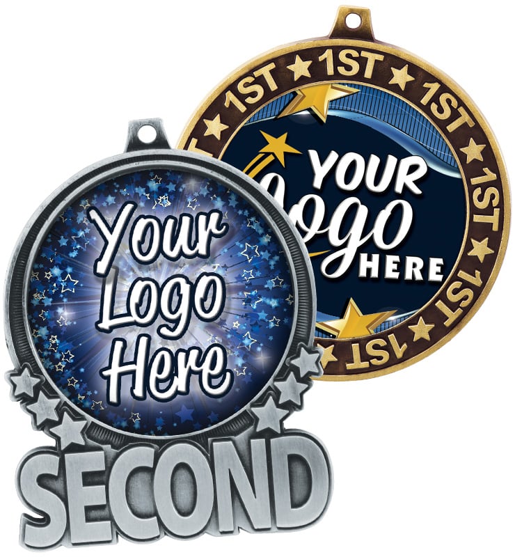 Custom Insert Placement Medals