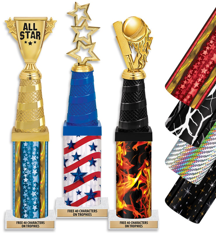 Bravo Deluxe Column Trophies
