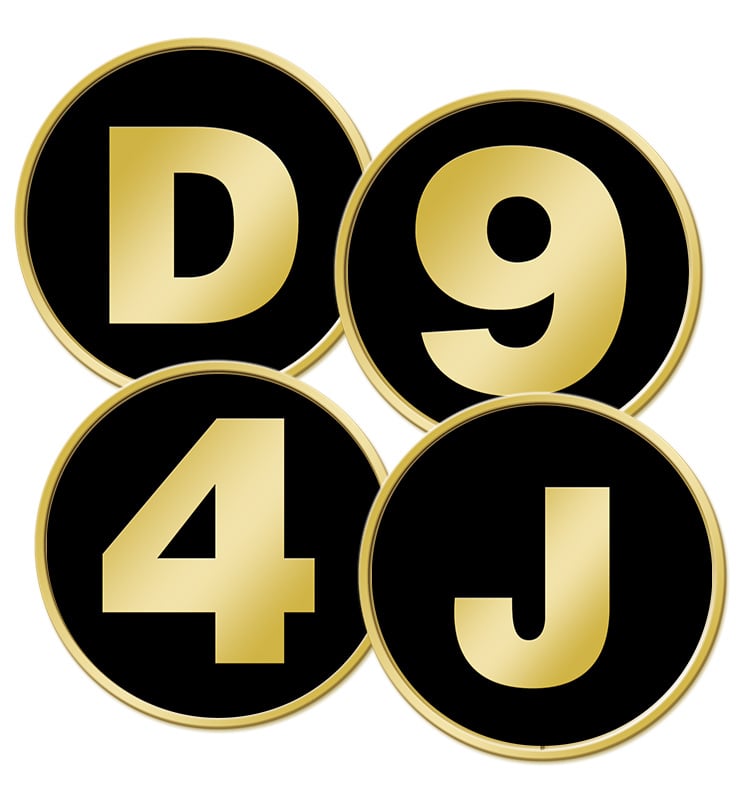 Alphabet & Number Pins