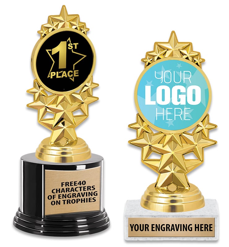 Star Stream Insert Trophy