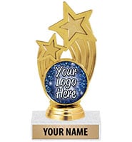 Gold Glory Custom Insert Trophies