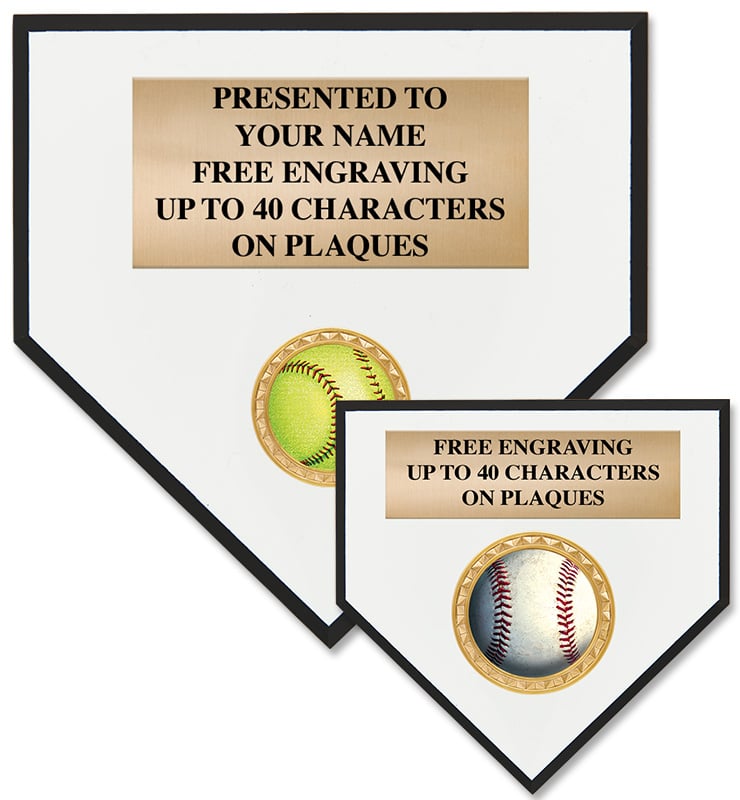 Home Plate Plaques