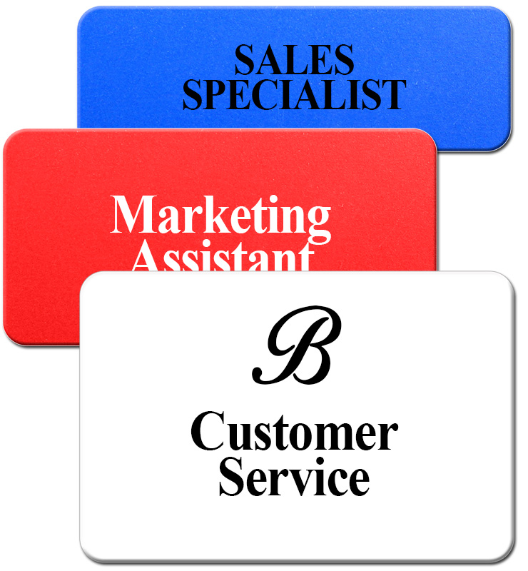 Horizontal Badge - 2 Lines