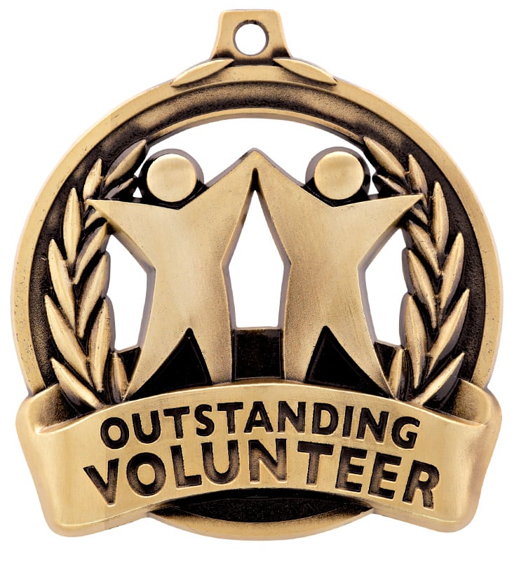2" Outstanding Volunteer Medal