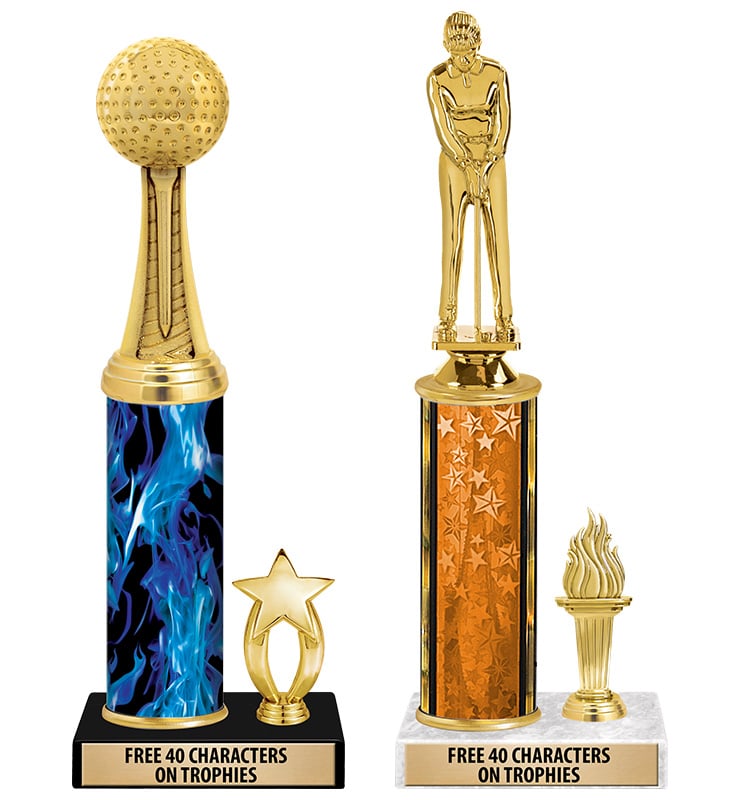 Golf Classic Trim Trophies