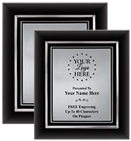 Silver Decor Frame Plaque