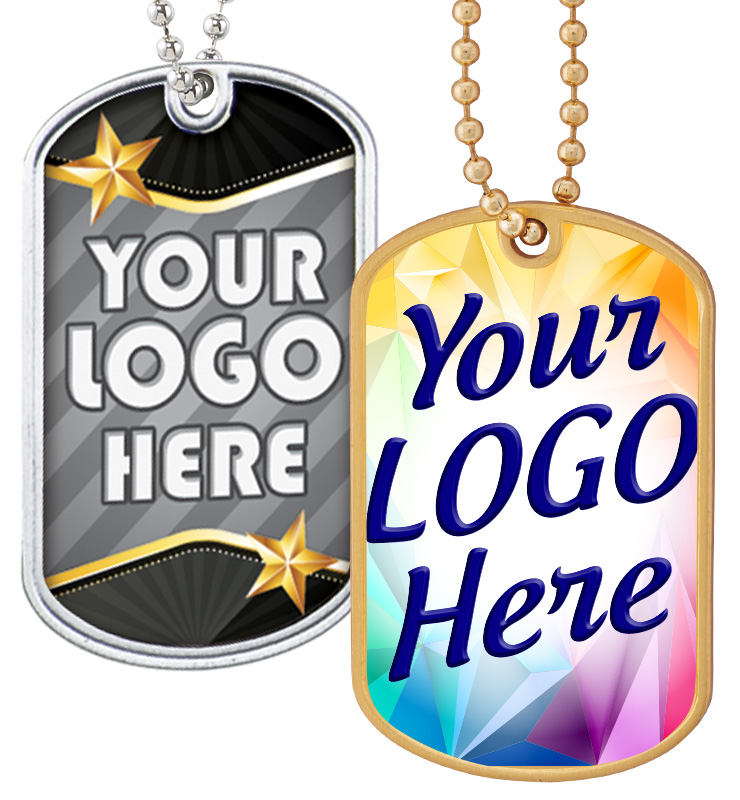 Custom Insert Dog Tags