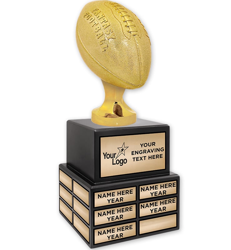 Fantasy Football Gold Perpetual Trophy