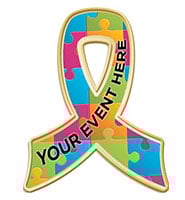 1" Awareness Insert Ribbon Pin
