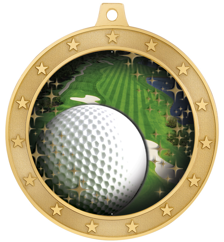 2 1/2" Shiny Universe Star Medals
