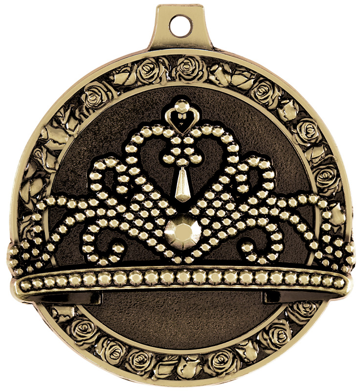 2" Beauty Tiara Medal