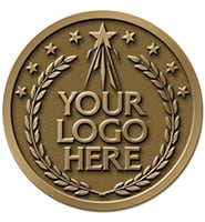 1 3/4" Single Sided Coin