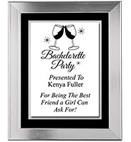 Platinum Wedding Frame Plaque