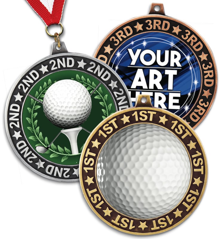 2 3/4" Place Perimeter Insert Medals
