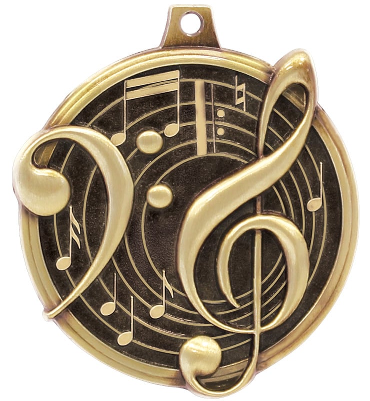 2" Kudos Music Medal