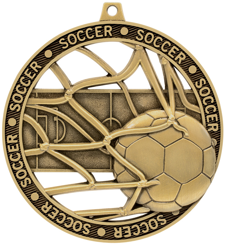 3" Massive Rimz Soccer Medals