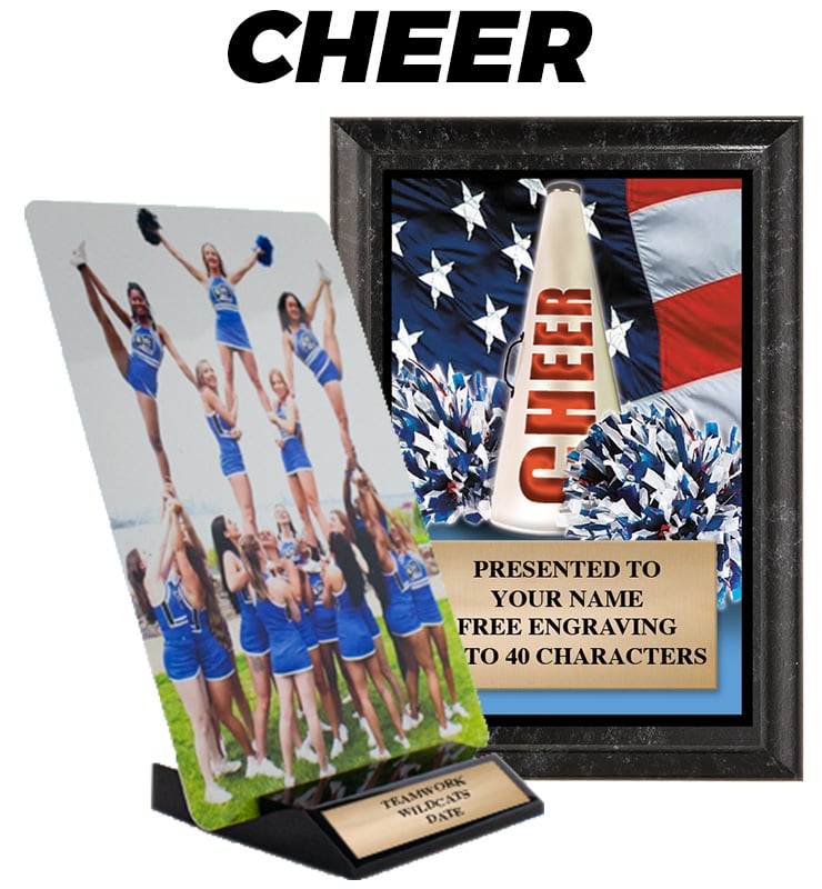 Cheerleading Plaques