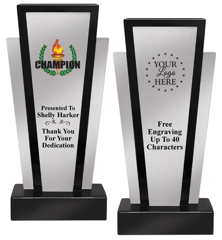 Graphite Wood Trophy