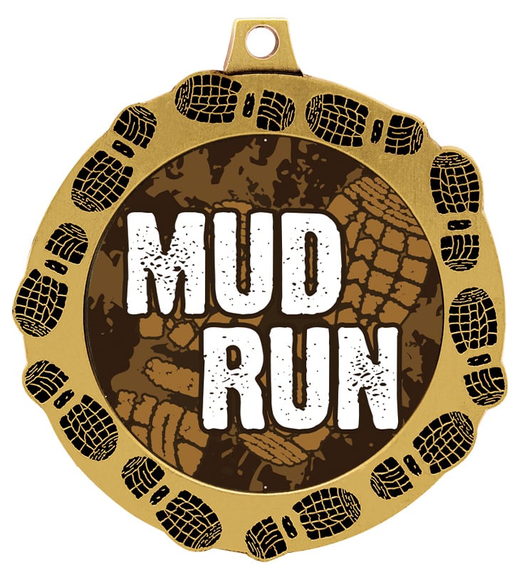 2 3/4" FootPrintz Medal