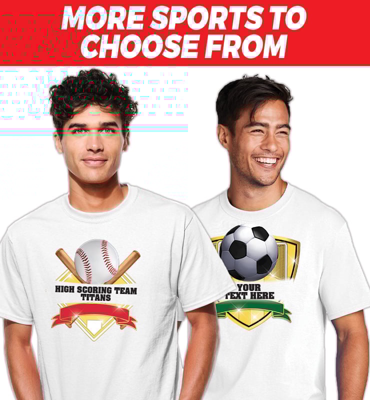 Sports Graphic Short Sleeve T-Shirt