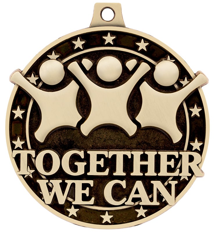 2" Together We Can Medal