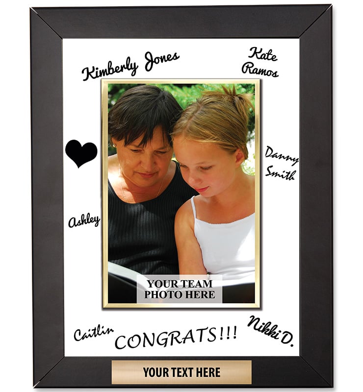 Signature Frame Plaque