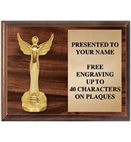 Classic Horizontal Figurine Plaque
