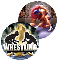 2" Wrestling Stickers