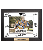 Horizontal Signature Frame Plaque