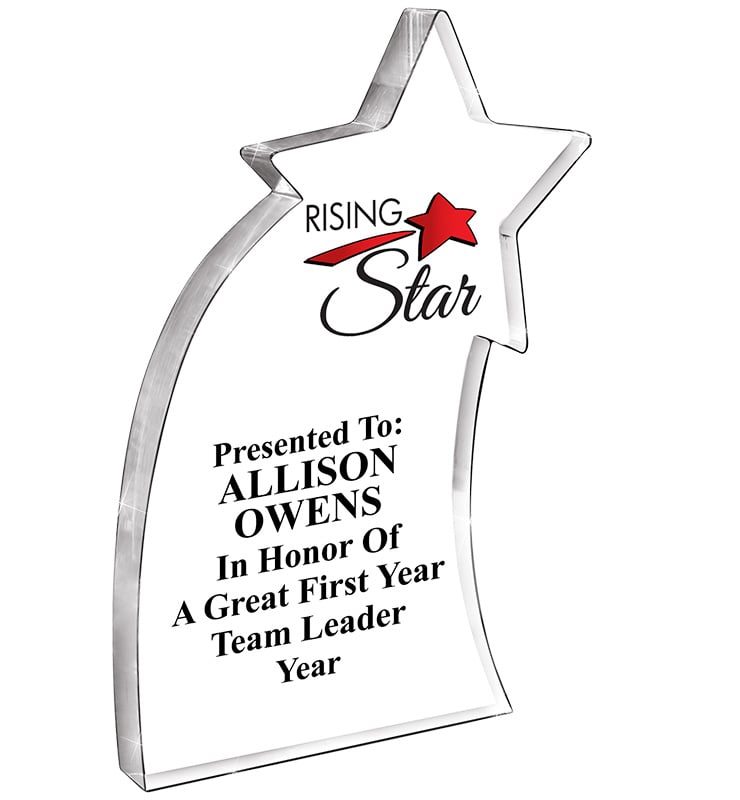 Shooting Star Acrylic