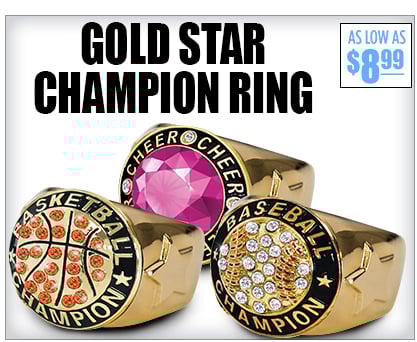 Gold Star Champion Ring