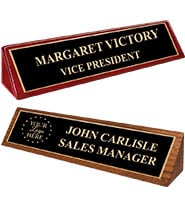 Desk Nameplates