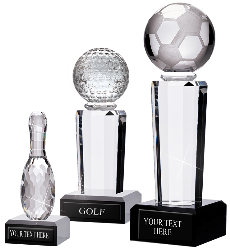 Onyx Crystal Pedestal Awards