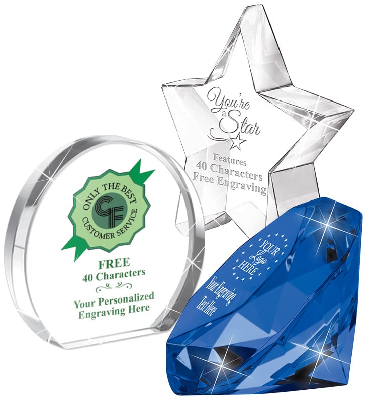 Crystal Paperweights