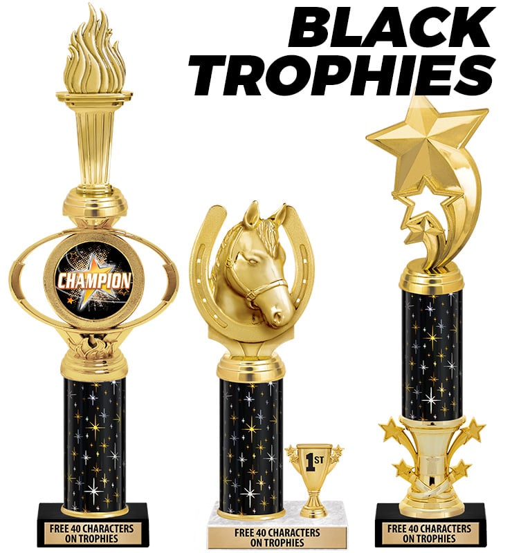 Black Column Trophies