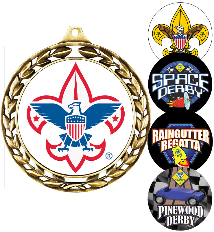 Laurel Wreath Scouts™ Insert Medal