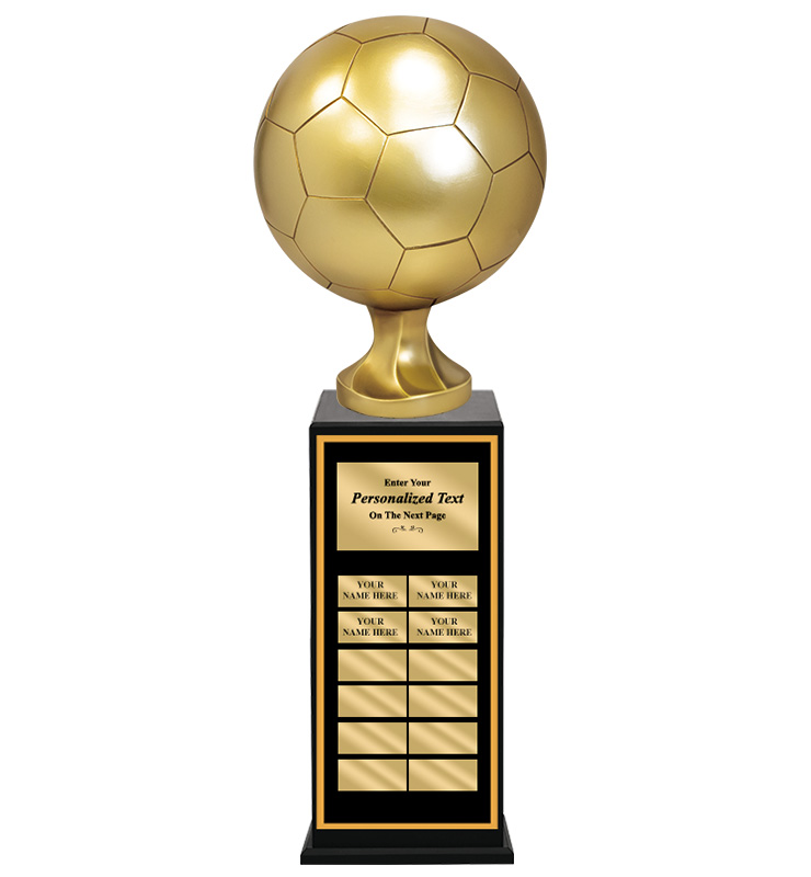 Jumbo Perpetual Soccer Trophy