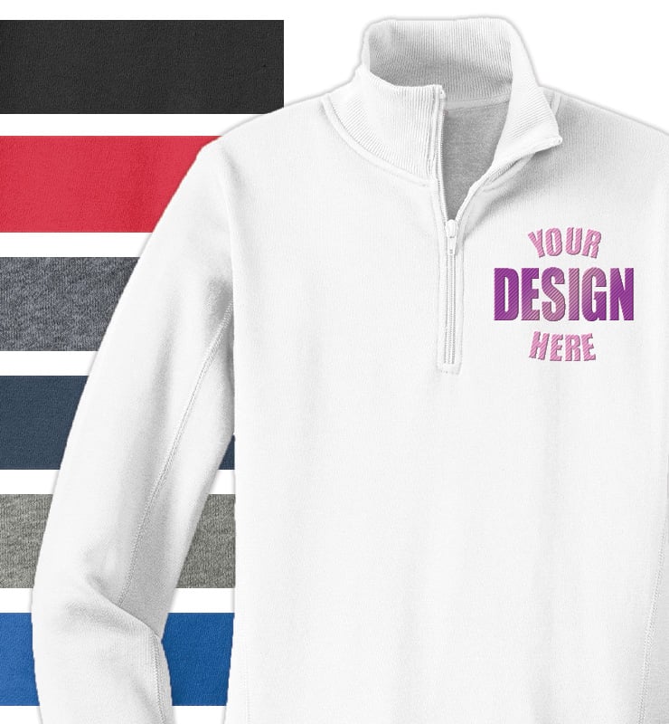 Women's 1/4 Zip Sweatshirts