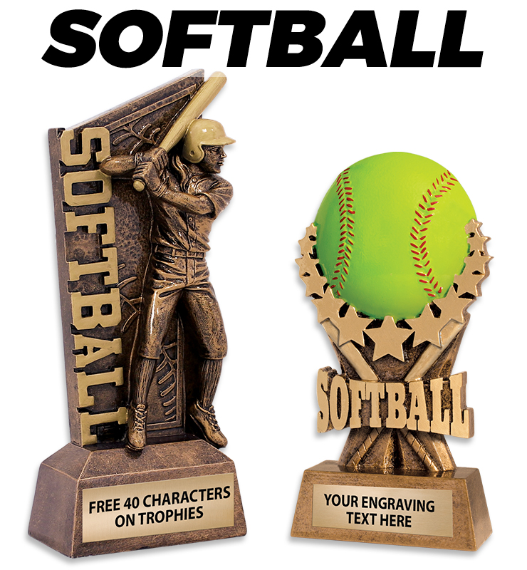 Softball Sculptures