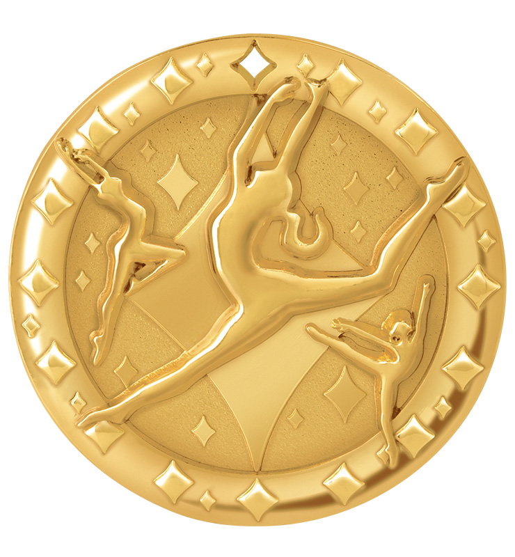 2" Dance Blaze Medals