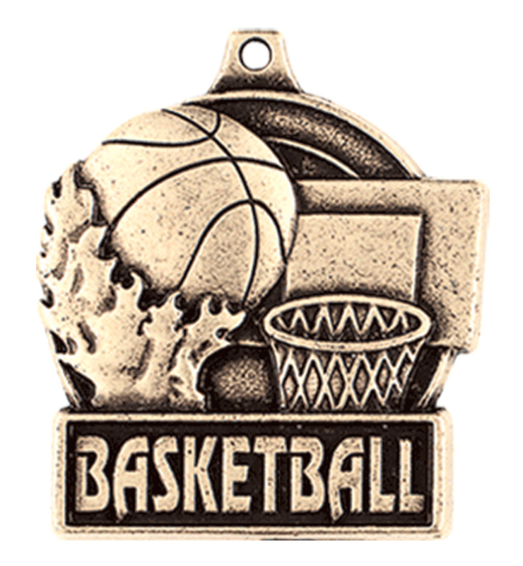 1 3/4" Basketball Medals