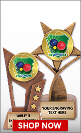 Bocce Ball Trophies | Specialty Game Awards