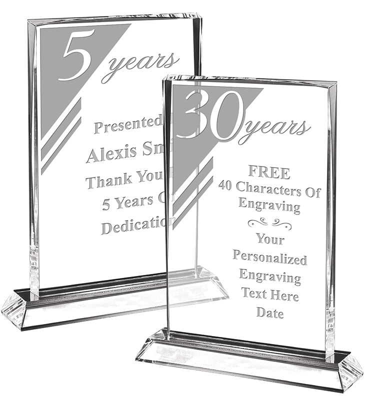 Premium Anniversary Crystal