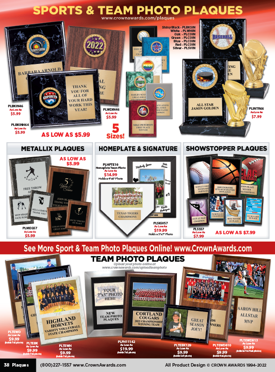 Crown Awards Catalog