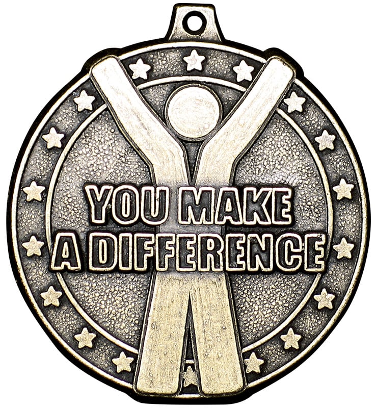 2" You Make A Difference Medal