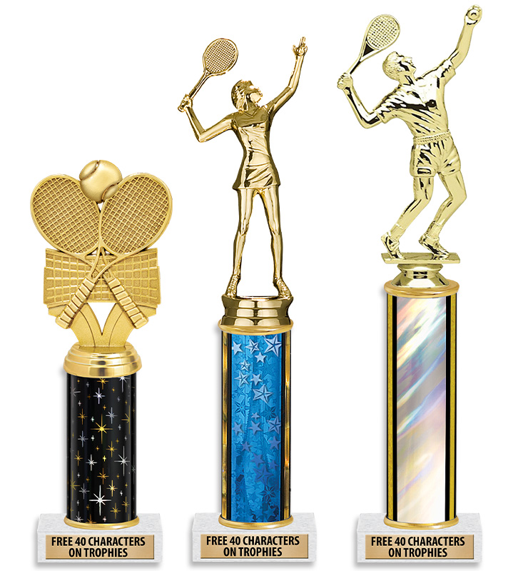Classic Column Tennis Trophy