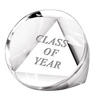 Crystal Prism Paperweight