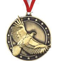 2" Eagle 3D Medal