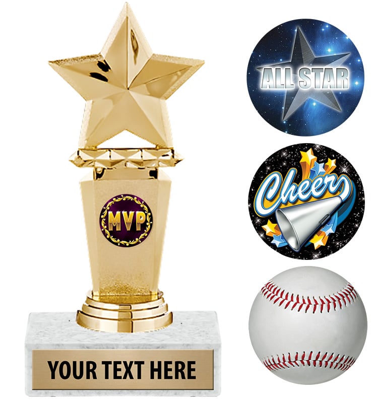 Megastar Insert Trophy