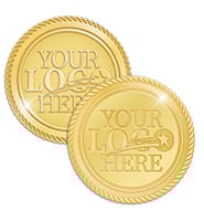 1 1/2" Double Sided Coin